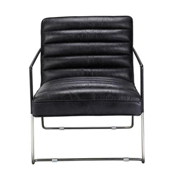 Moes Home Collection Desmond Club Chair- Black PK-1045-02